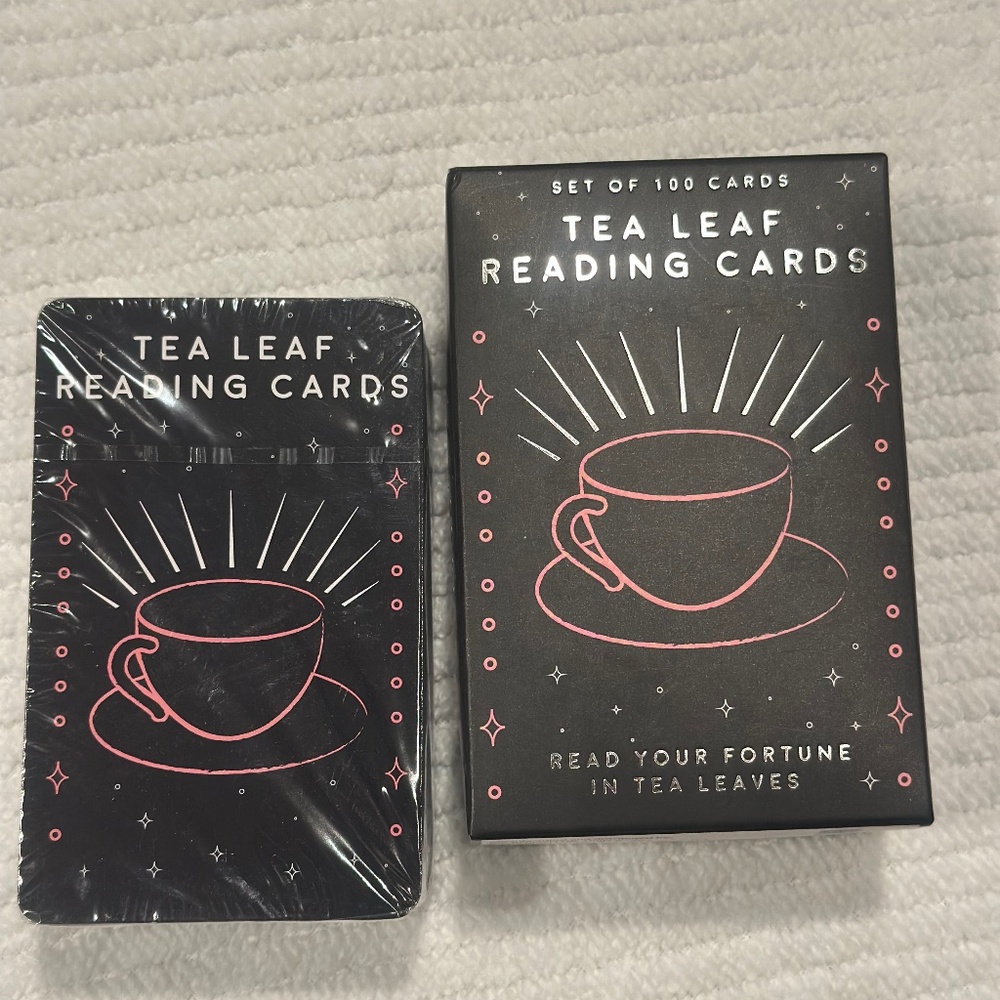 Tea Leaf Reading Cards | Set of 100 Cards | New Sealed | Gift Republic